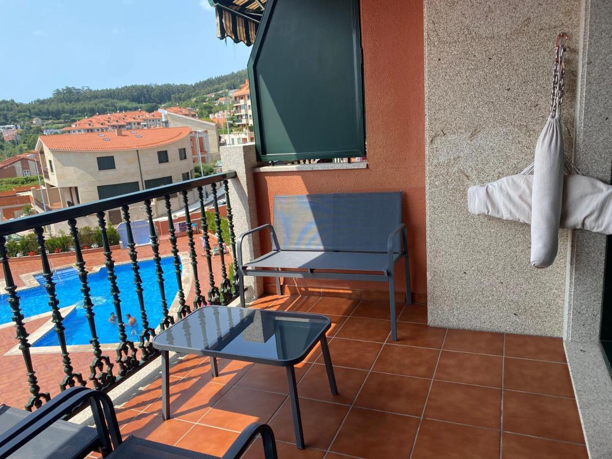 Apartament Apartamento Con Vistas Al Mar, Piscina Y Parking Sanxenxo Zewnętrze zdjęcie