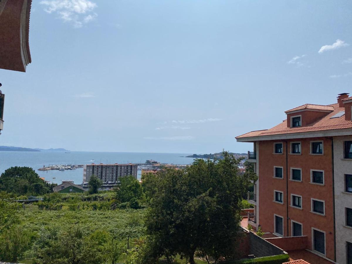 Apartament Apartamento Con Vistas Al Mar, Piscina Y Parking Sanxenxo Zewnętrze zdjęcie